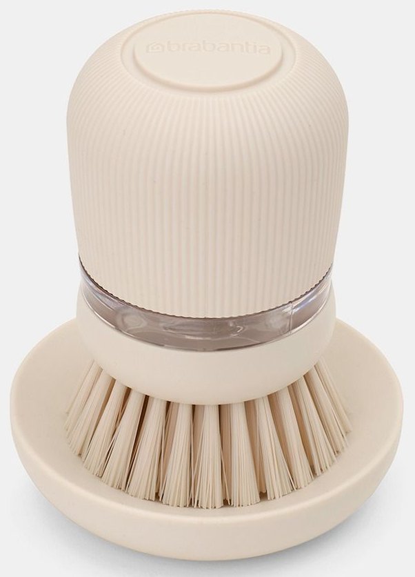 Brabantia Spülbürste Mit Seifenspender Soft Beige