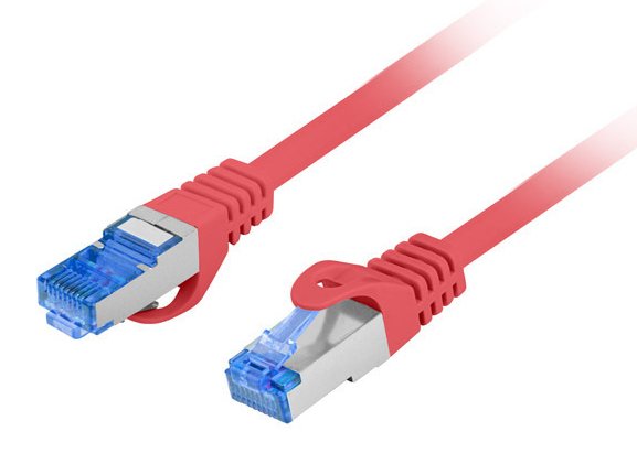EAN 5901969424782 - Lanberg PCF6A-10CC cable de red Rojo 1,5 m Cat6a S/FTP (S-STP) imagen 1