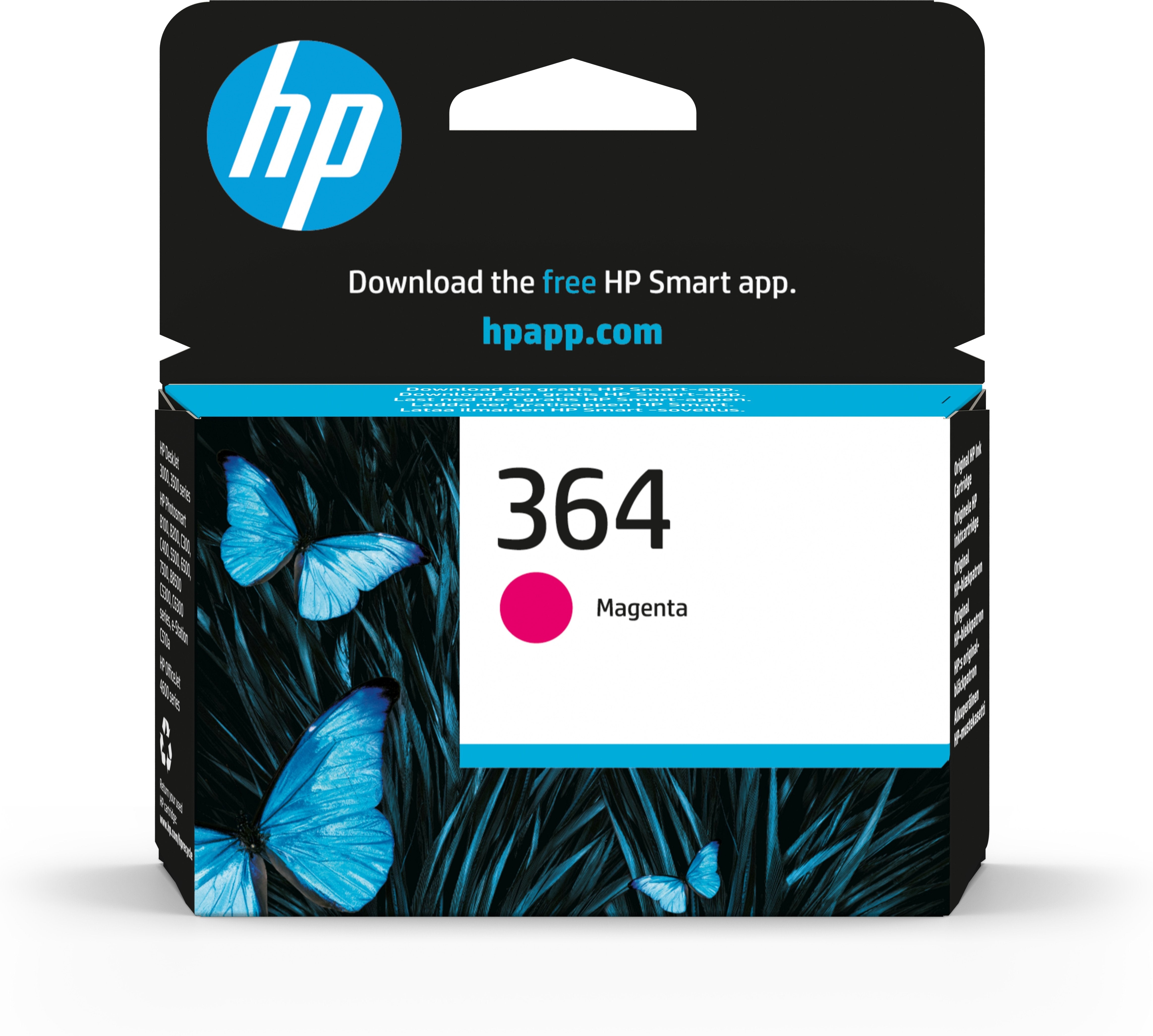 Tinta Original Hp 364 Magenta Cb319ee