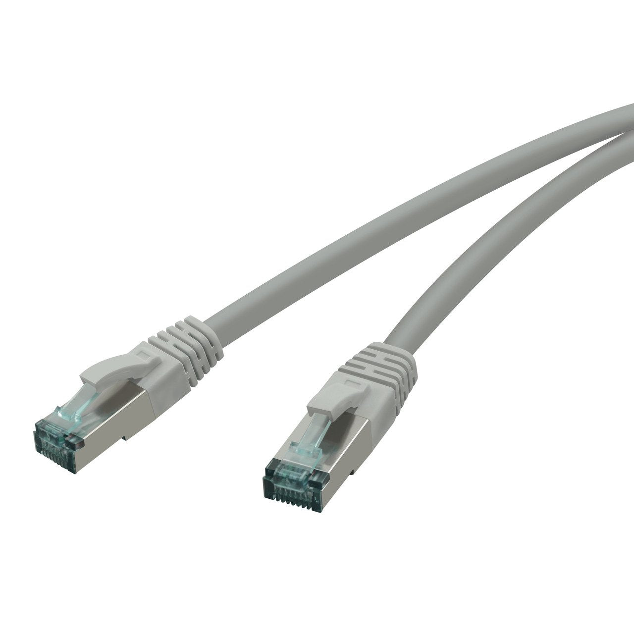 Red Cat.6a 0,5m Grau Cable De Red Cat.6a S Ftp Awg 27 7, 2xrj45, Grau, 0,5m