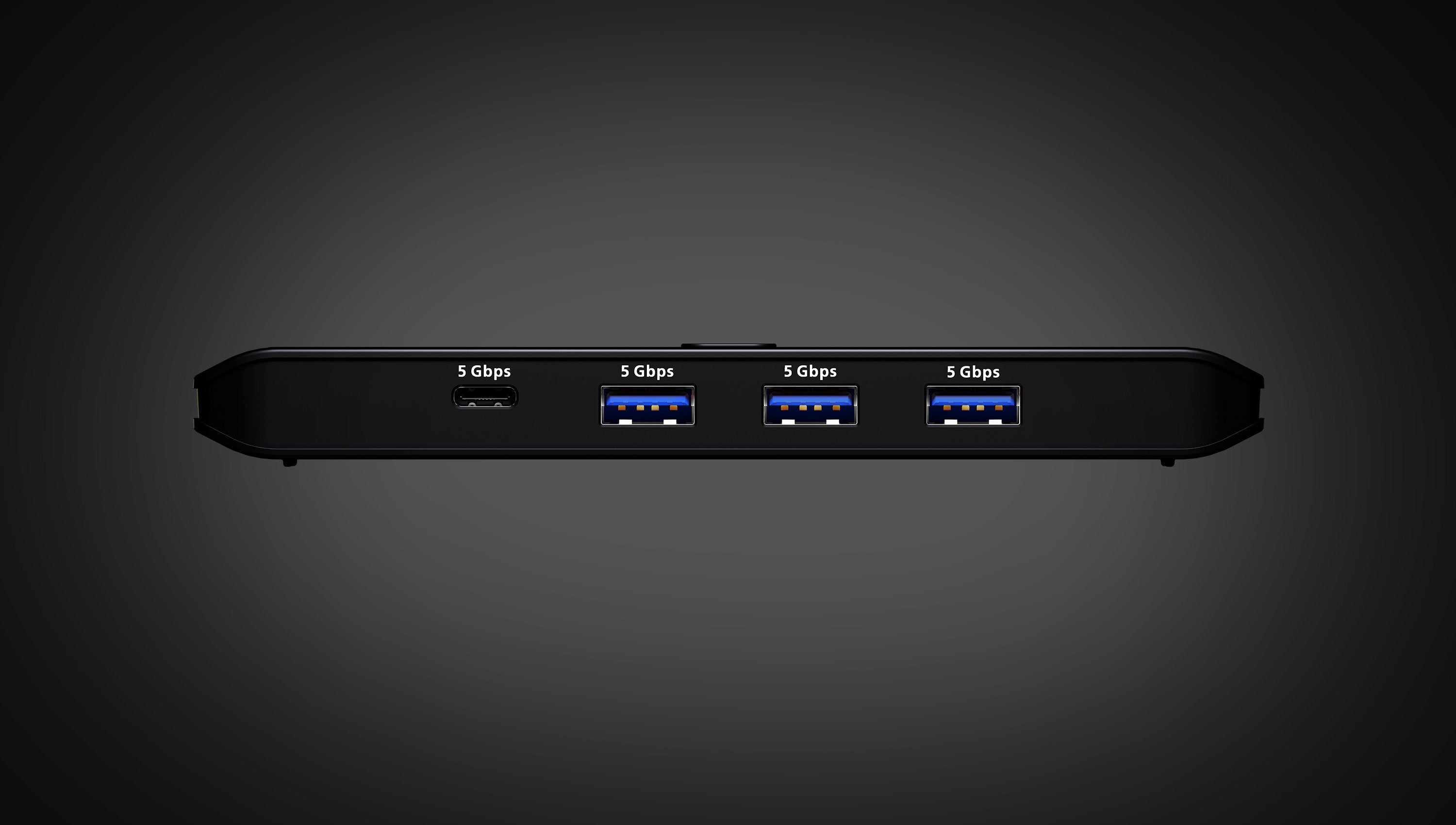 Switch De Periféricos Usb 3.2 De 2 X 4 Puertos Aten Us4322 Essentials