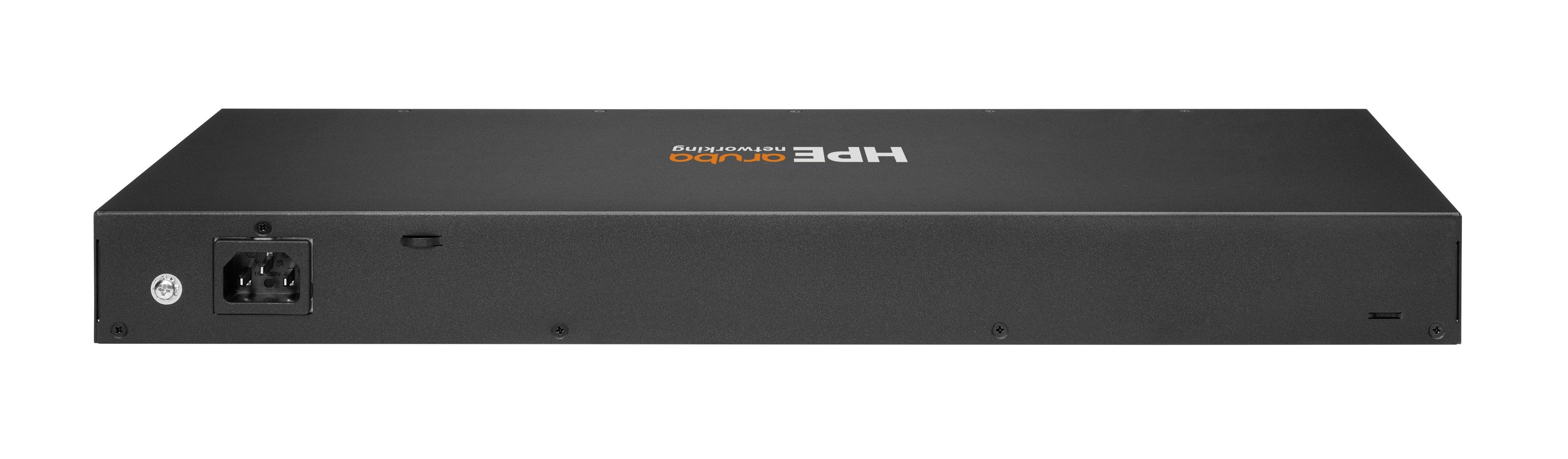 Aruba, A Hewlett Packard Enterprise Company Aruba 6100 24g 4sfp+ Gestionado L3 Gigabit Ethernet (10/100/1000) 1u Negro
