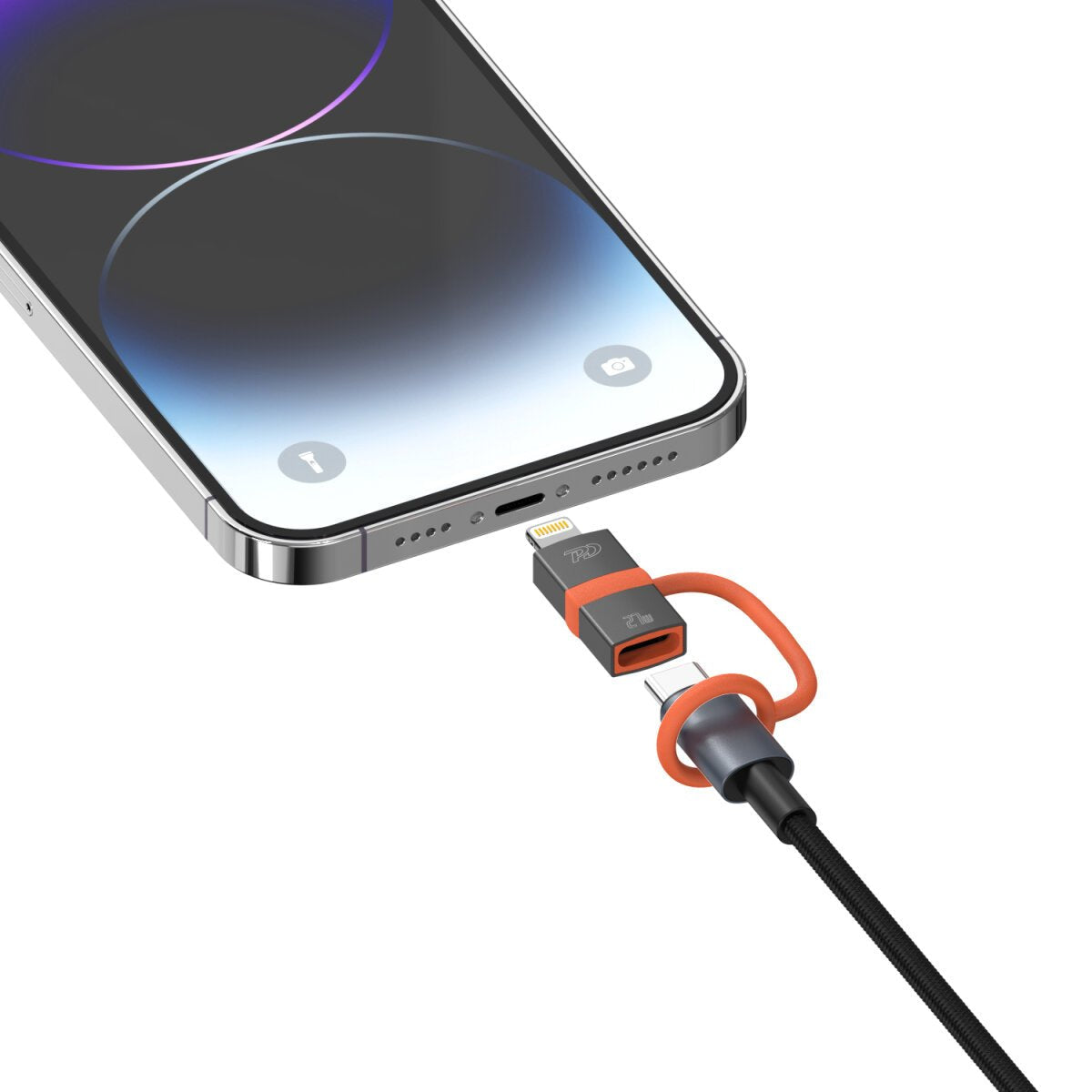 4smarts Usb-C Auf Adapter Lightning Pd 27w 2er Set, Grau