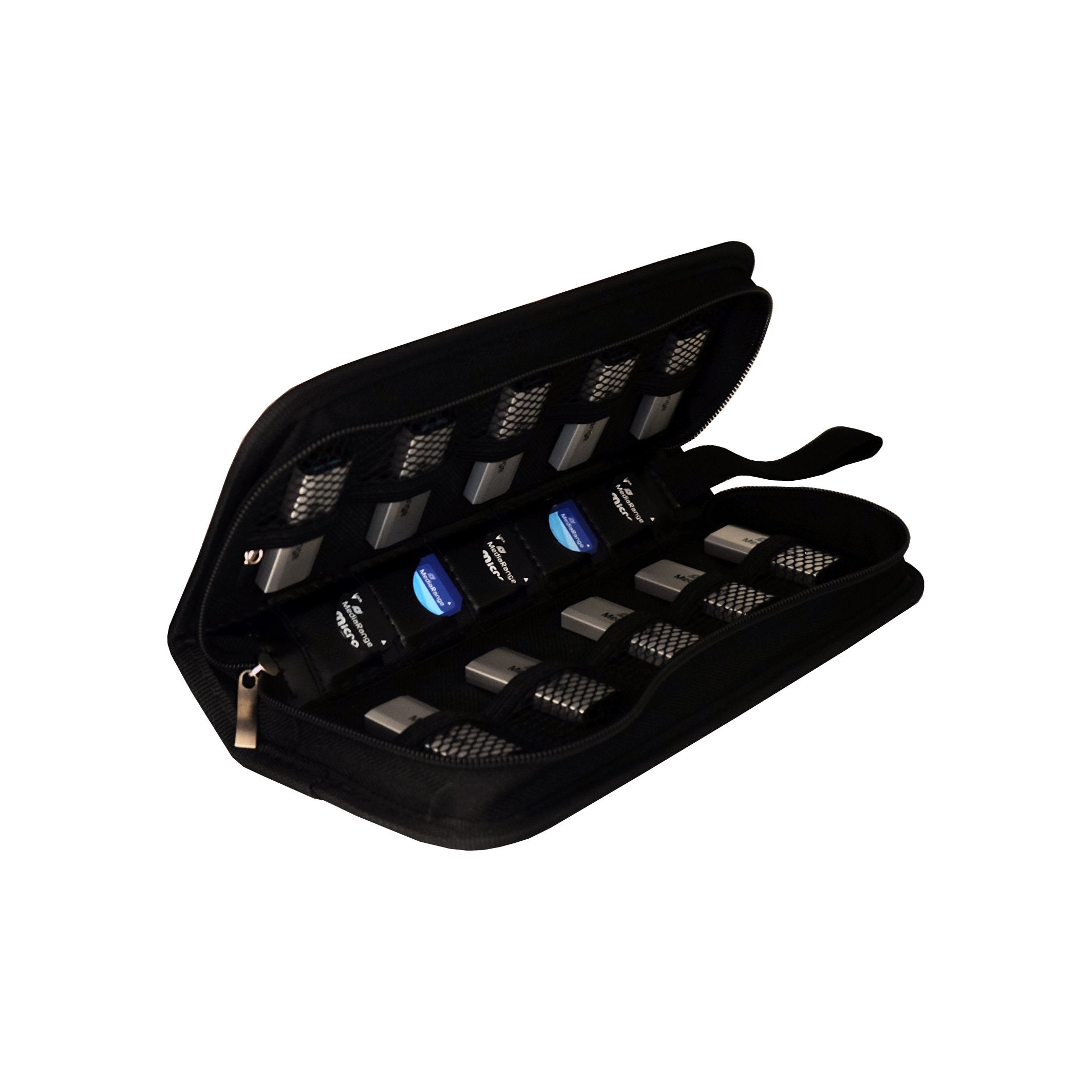 Mediarange Usb Wallet Para 5 Sd Cards & 10 Micks