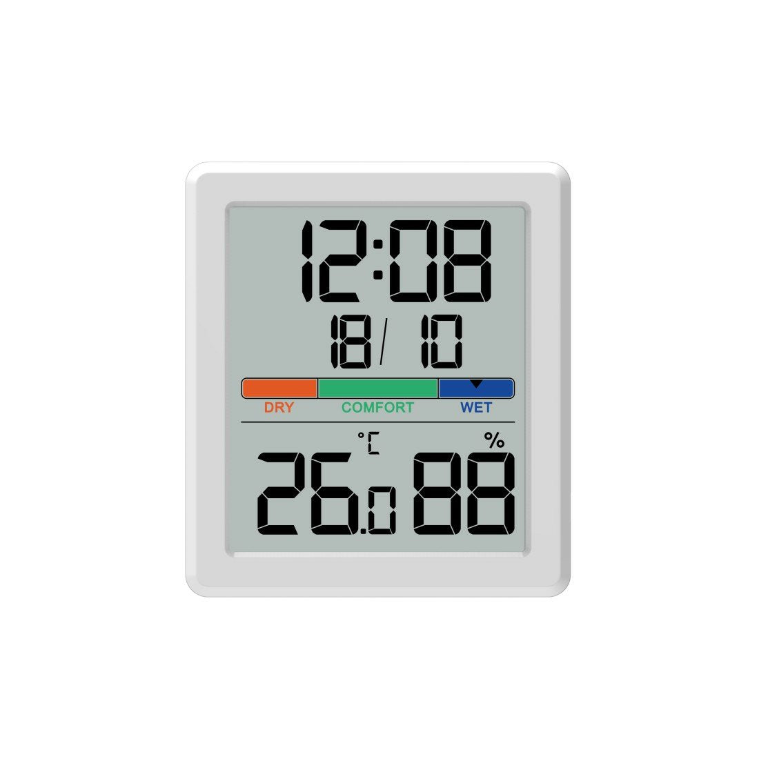 Hama Termómetro E Higrómetro Digital Blanco Interiores