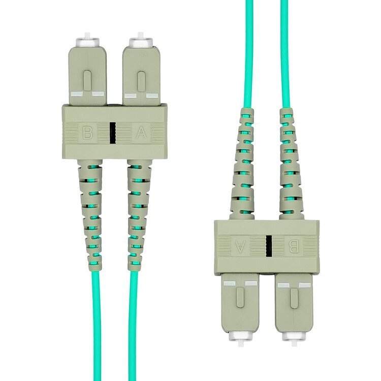 Proxtend Fo-Scscom3d-005 Cable De Fibra Optica 5 M Sc/Upc Om3 Color Aguamarina (Proxtend Sc-Sc Upc Om3 Duplex Mm Fibre Cable 5m)