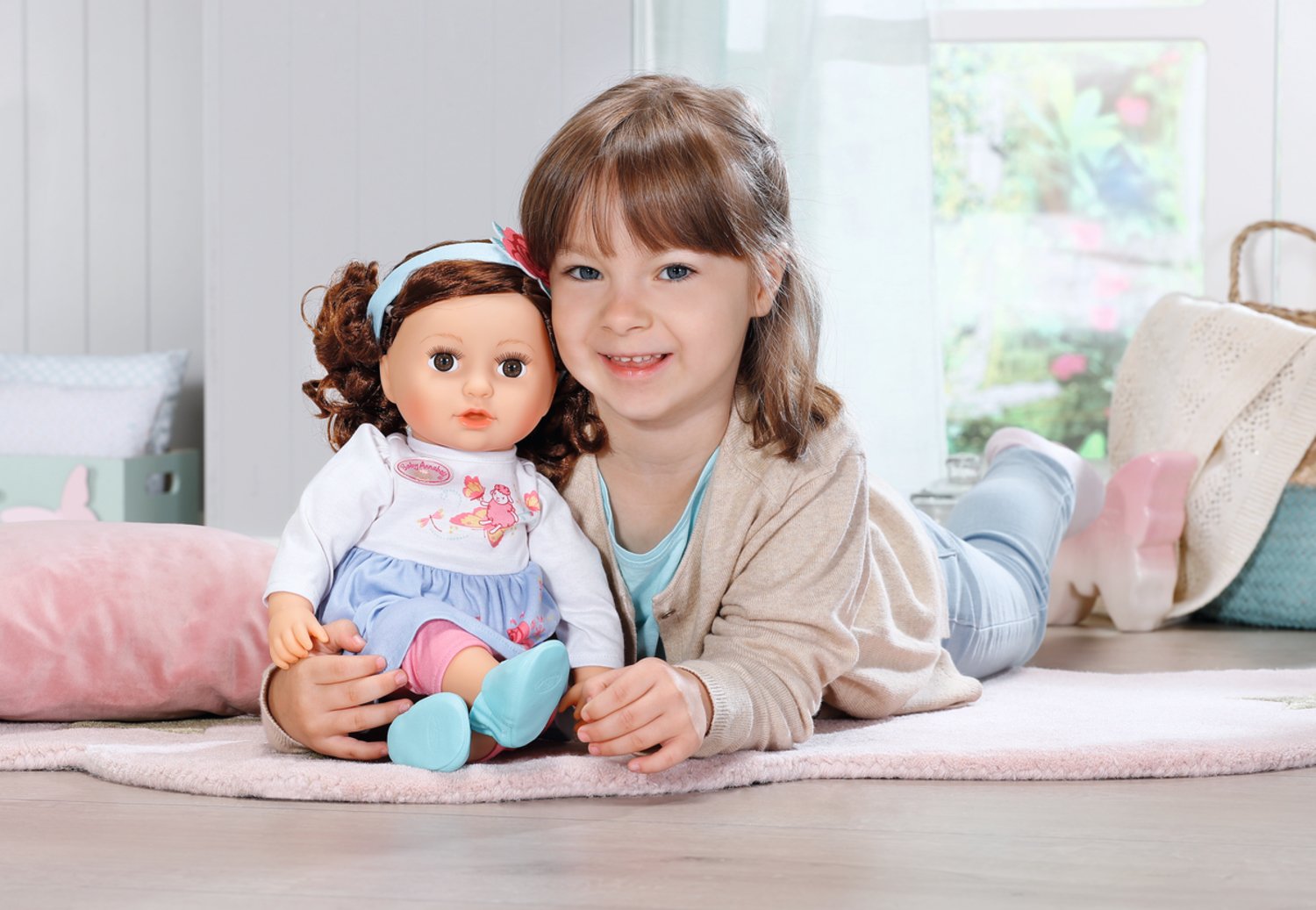 Muñeca Zapf Creation Baby Annabell® Sophia 43cm Brünett, Puppe 707234