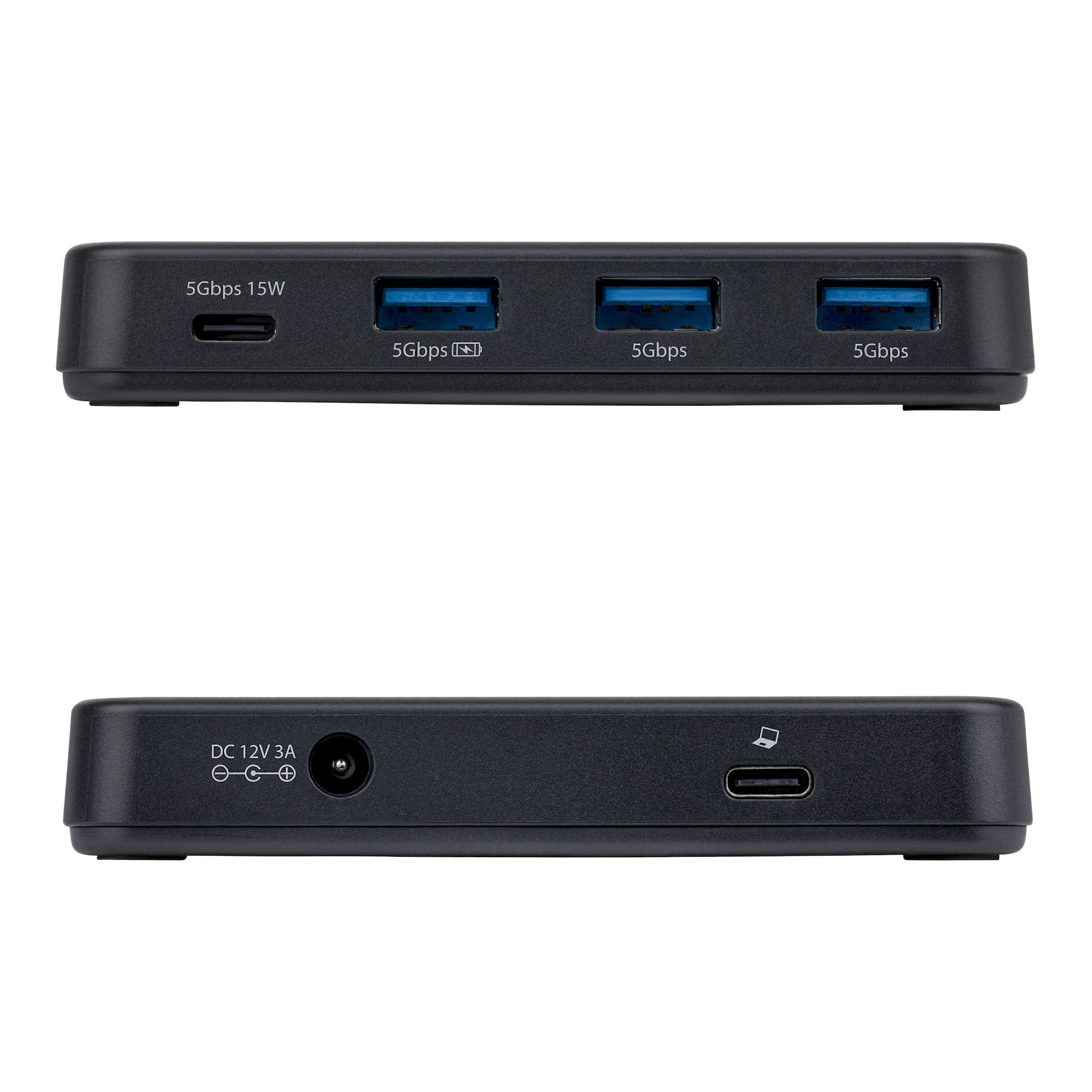 Startech.Com 4-Port Usb-C Und Usb-A Hub 5gbps Eigenstromversorgung 2-In-1 Usb-C & Usb-A Hostcable 1x Usb-C 3x Usb-A 1x Bc 1.2