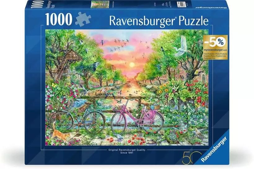 Puzzle 1000 Elementów Amsterdam