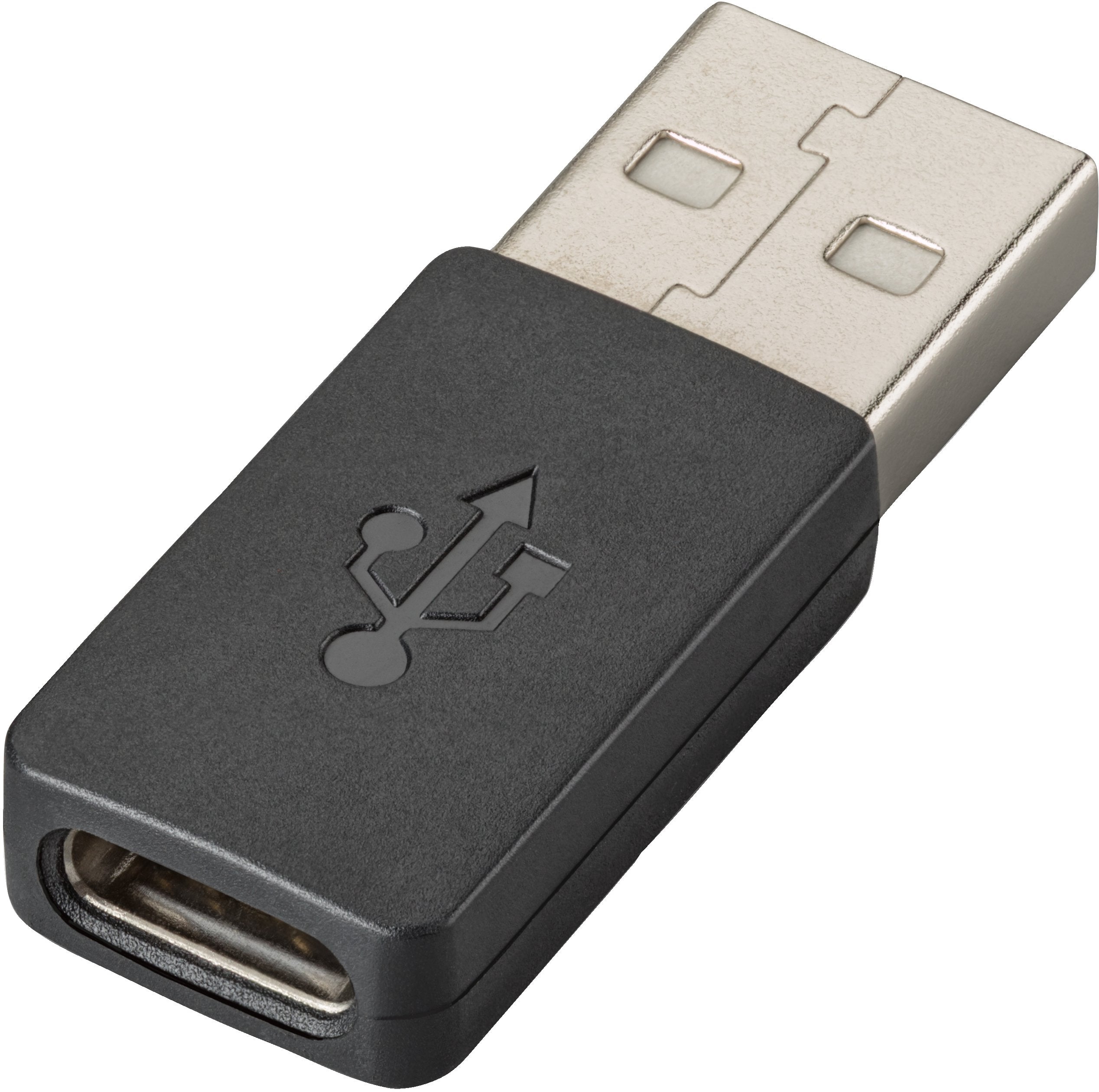 Poly 209505-01 Cambiador De Género Para Cable Usb-Type C Usb-Type A Negro