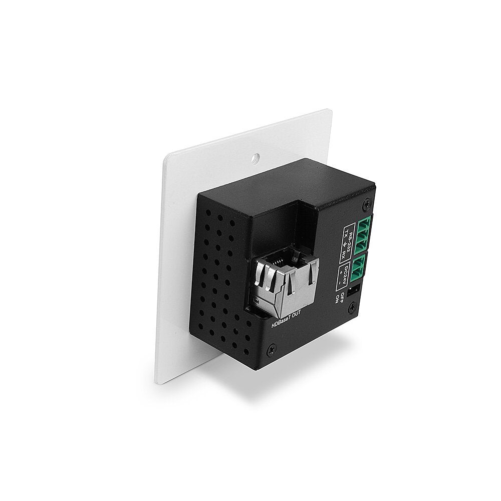 Lindy 70m Cat.6 Hdmi 4k60 Hdbaset Eu Placa De Pared Ext Transmisión