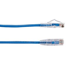 Slim-Net Cat6 Patch Cable  Blue 4ft C6pc28-Bl-04, 1.2 M,
