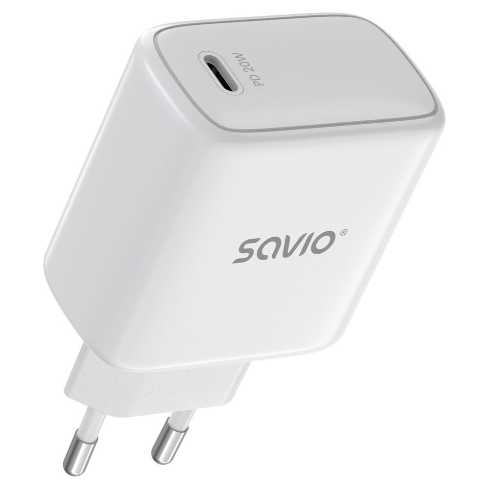 Cargador De Red Savio La-14 20w Con Power Delivery 3.0