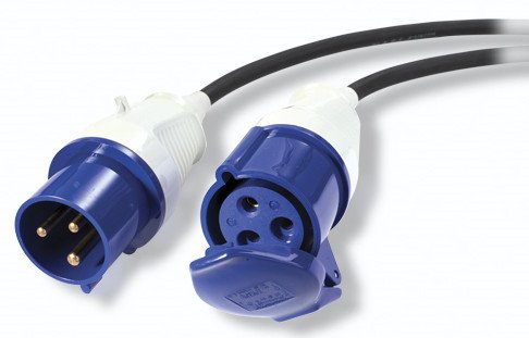 Apc Modular It Power Distribution Cable Extender Cable Alargador De Alimentación Iec 60309 32a (M) A Iec 60309 32a (H) Ca 400 V 3 M Para P/N: Sy16k48h-Pdnb Sy32k48h-Pdnb Sy48k48h-Pdnb Sy64k96h-Nb Sy96k160h-Nb Sy96k96h-Nb
