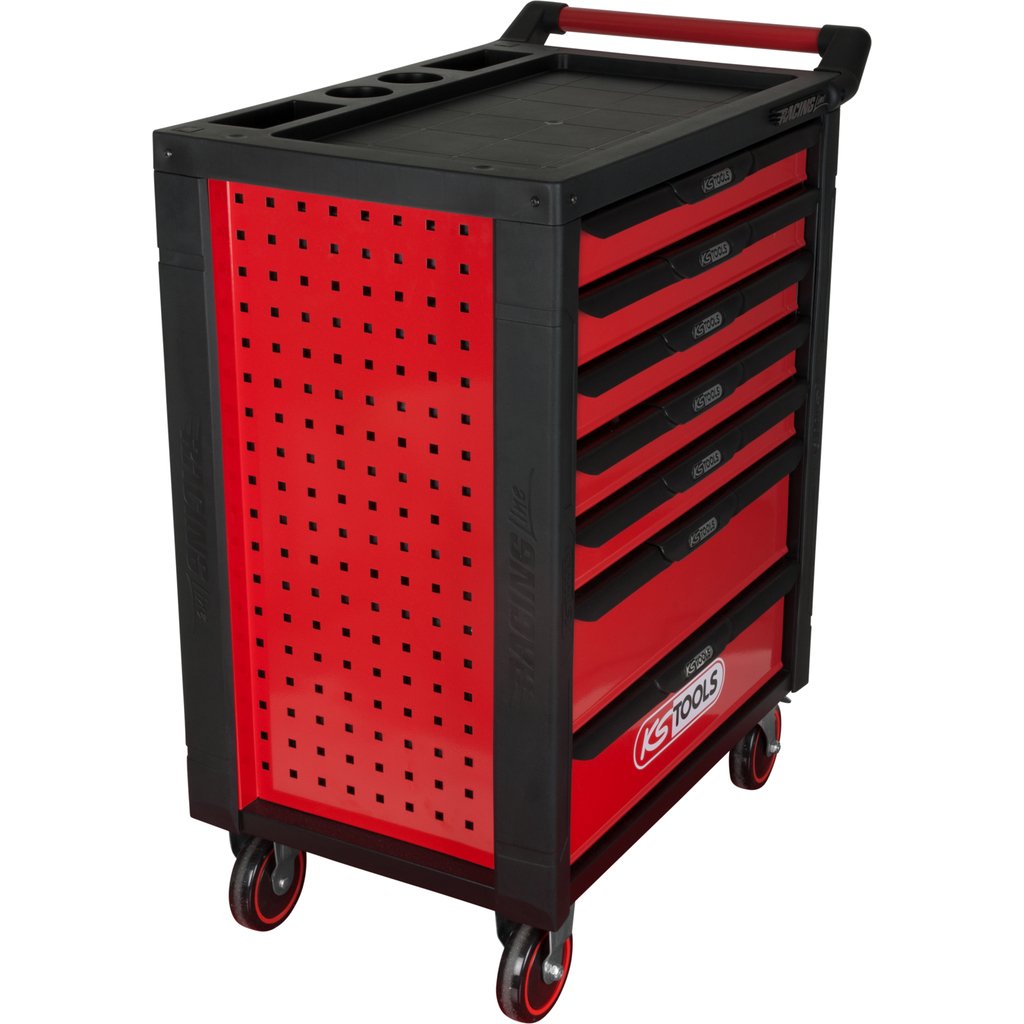 Carro De Taller Ks Tools Racingline Negro-Rojo 826.0007