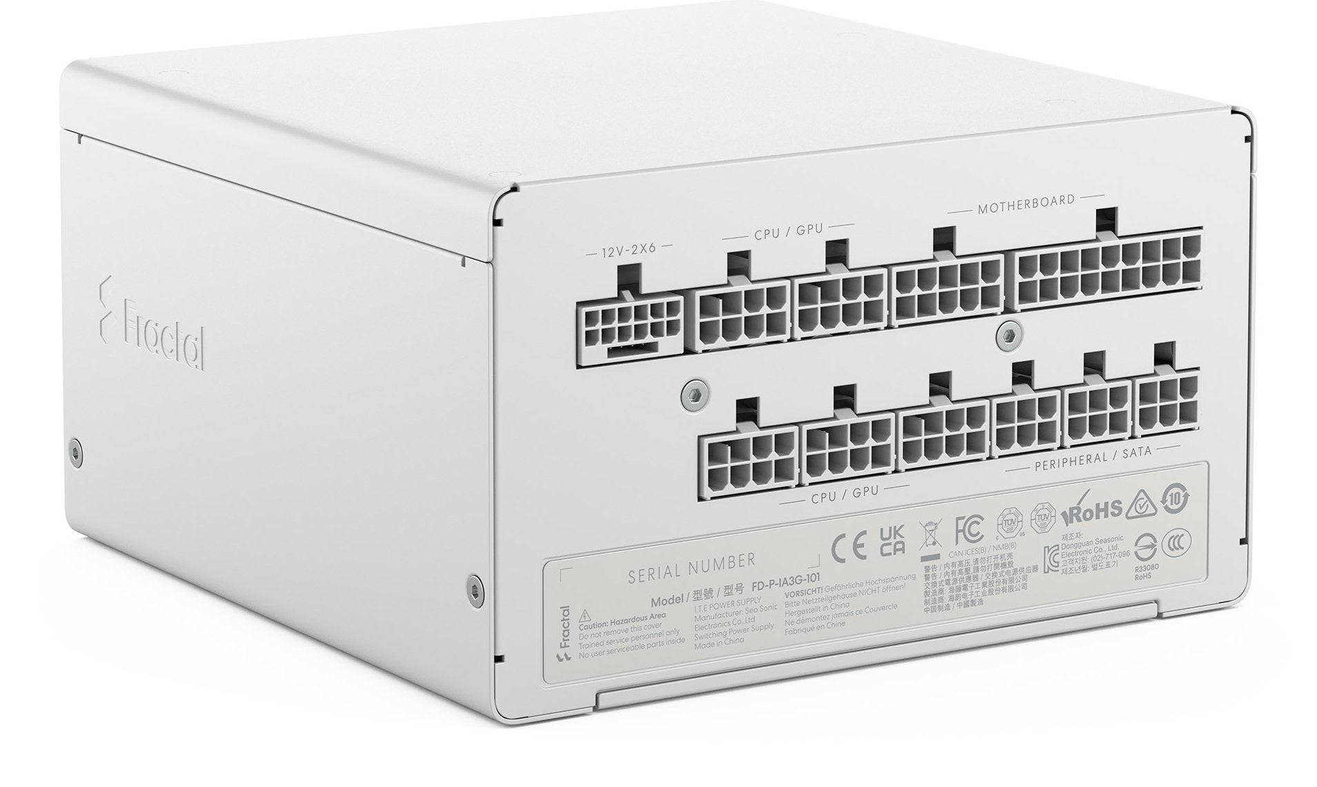 EAN 7340172710288 - Fractal Design Ion 3 Gold 1000W unidad de fuente de alimentación 24-pin ATX ATX Blanco imagen 1