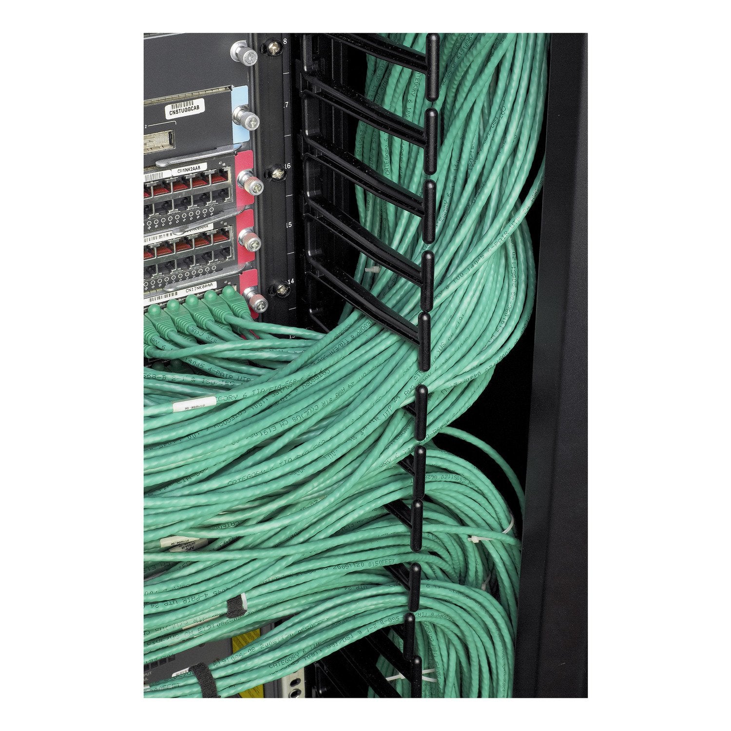 EAN 0731304301028 - APC AR7717A canaleta para cable Bandeja portacables recta Negro imagen 4