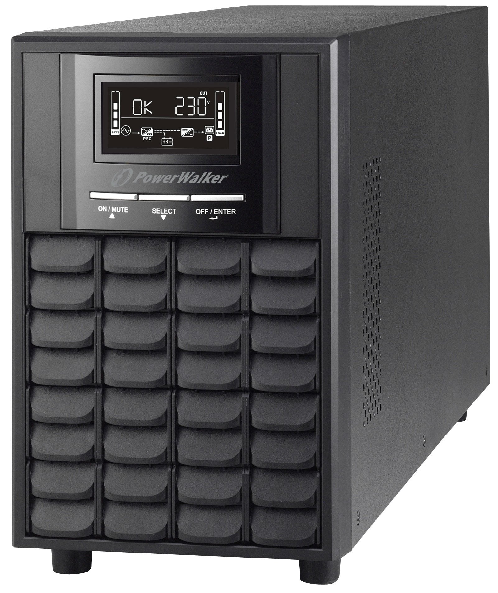 Powerwalker Vi 2000 Cw Sistema De Alimentación Ininterrumpida (Ups) Línea Interactiva 2000 Va 1400 W 8 Salidas Ac