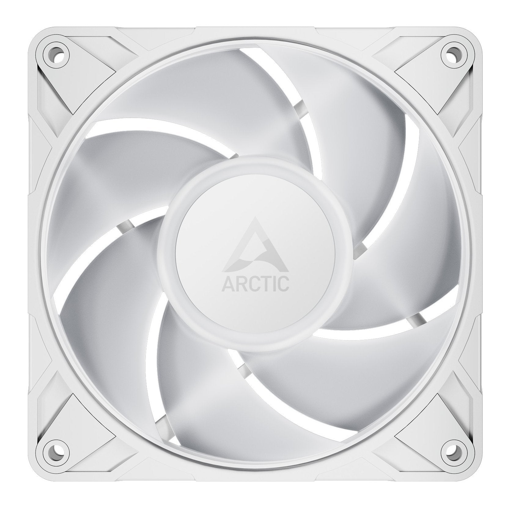 Arctic P12 Pro Pwm A-Rgb (White) - Pack 3 Ventiladores