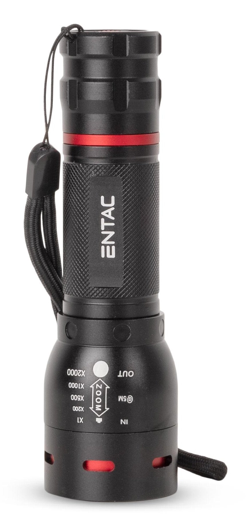 Entac Taschenlampe Zoom Alu T6 3aaa Exkl.