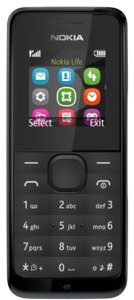 Nokia 105 Ta-1174 2026 Black Ds Ita
