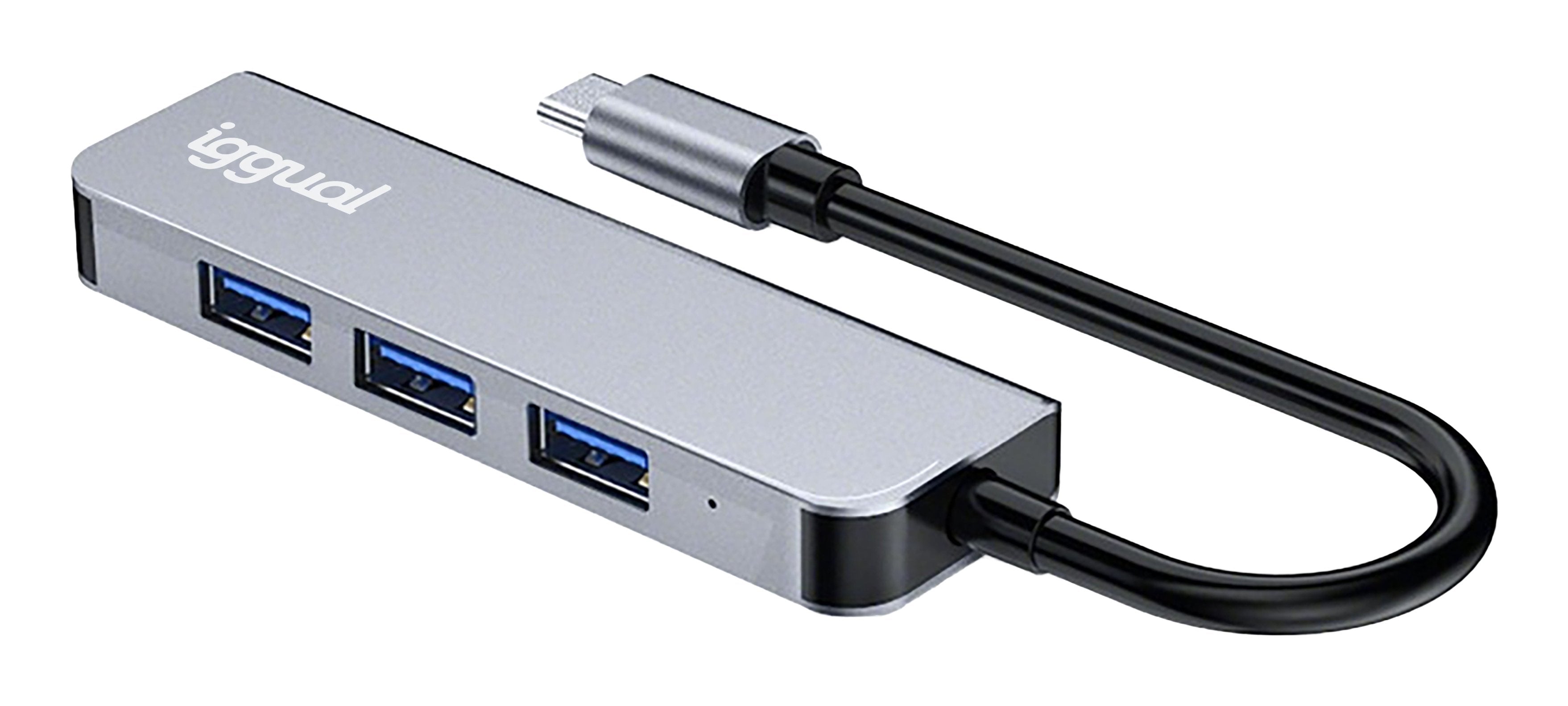 EAN 8435364319239 - iggual IGG319239 hub de interfaz USB 3.2 Gen 1 (3.1 Gen 1) Type-C 5000 Mbit/s Plata imagen 12