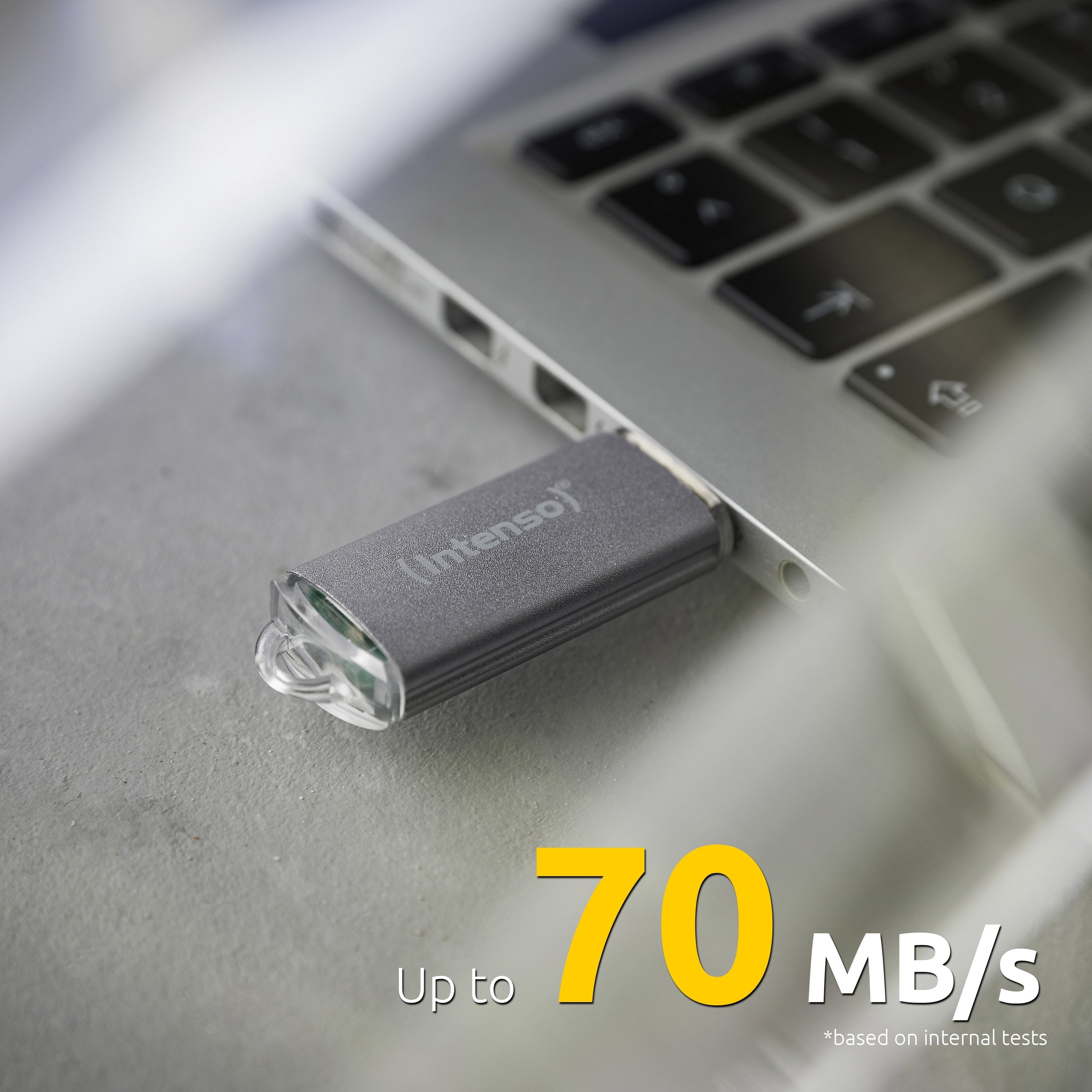 Memoria Usb Intenso Jet Line Aluminio 128gb 3.2 Gen 1x1