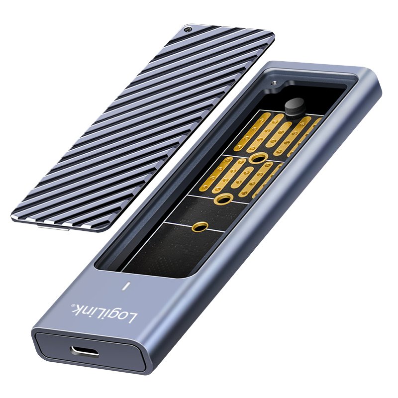 Usb 3.2 Gen2x2 (20gbps) Ssd Enclosure Usb-C To Pcie Nvme Sata