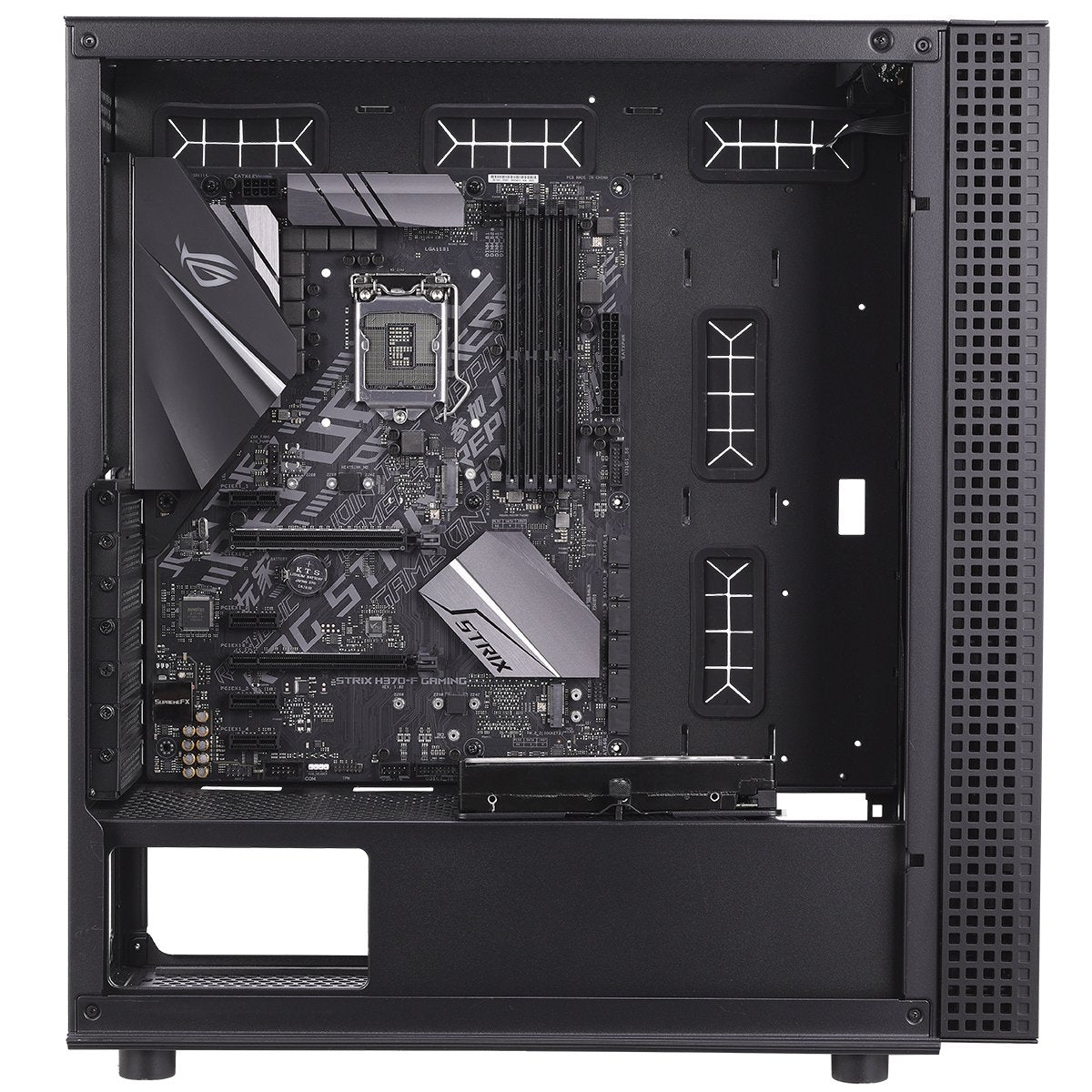 Caja Pc Bitfenix E-Atx Dawn Rgb Tempered Glass Black