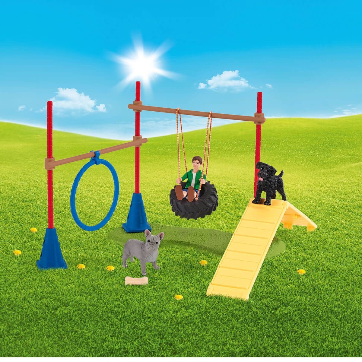 EAN 4059433375786 - schleich Vida en la Granja Puppy Agility Training imagen 11