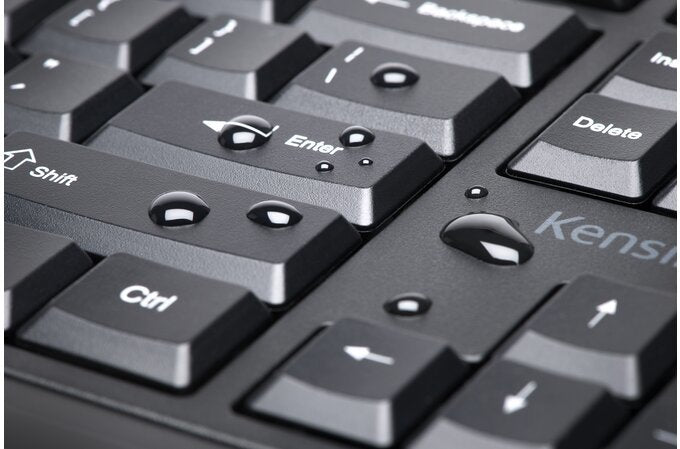 Teclado Inglés Kensington Pro Fit Ergo Rf Wireless + Bluetooth Qwerty Ee. Uu. Negro