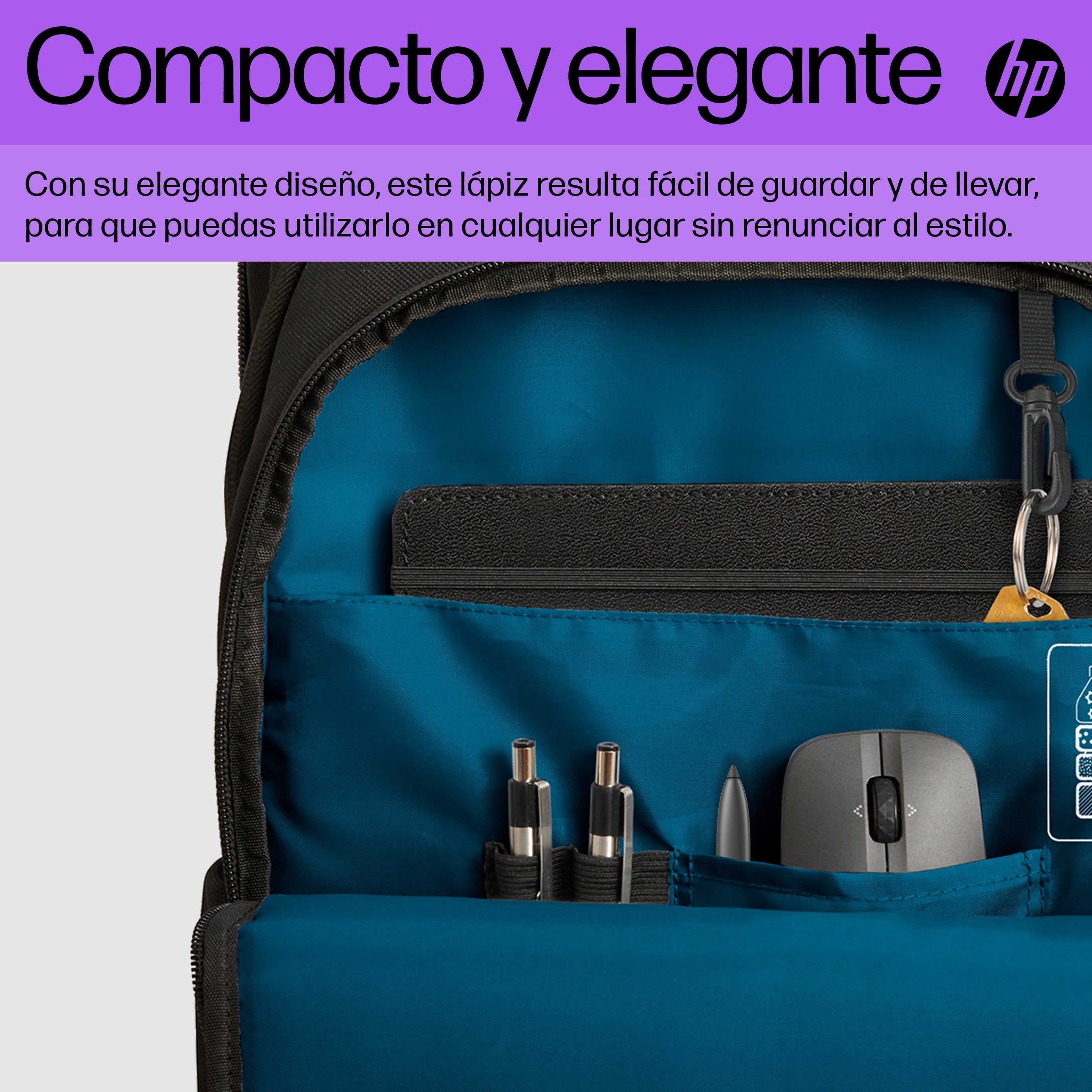 EAN 0196337930711 - HP Slim Rechargeable Pen lápiz digital 13,9 g Negro imagen 9