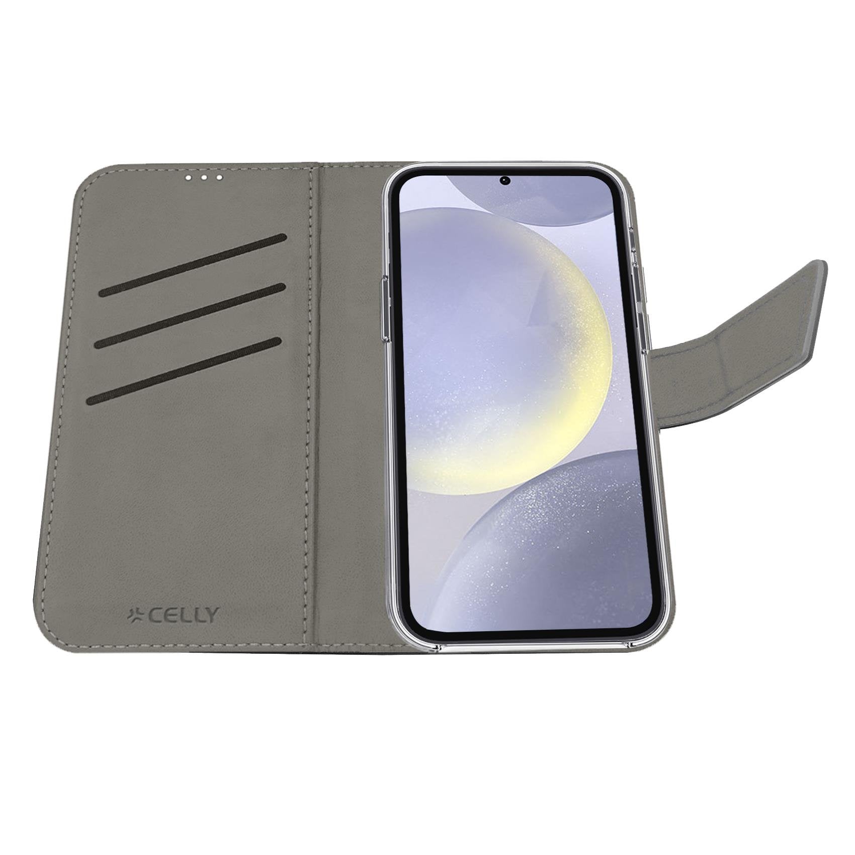 Celly Custodia Samsung S24+ 5g Wallet Black Wally1066