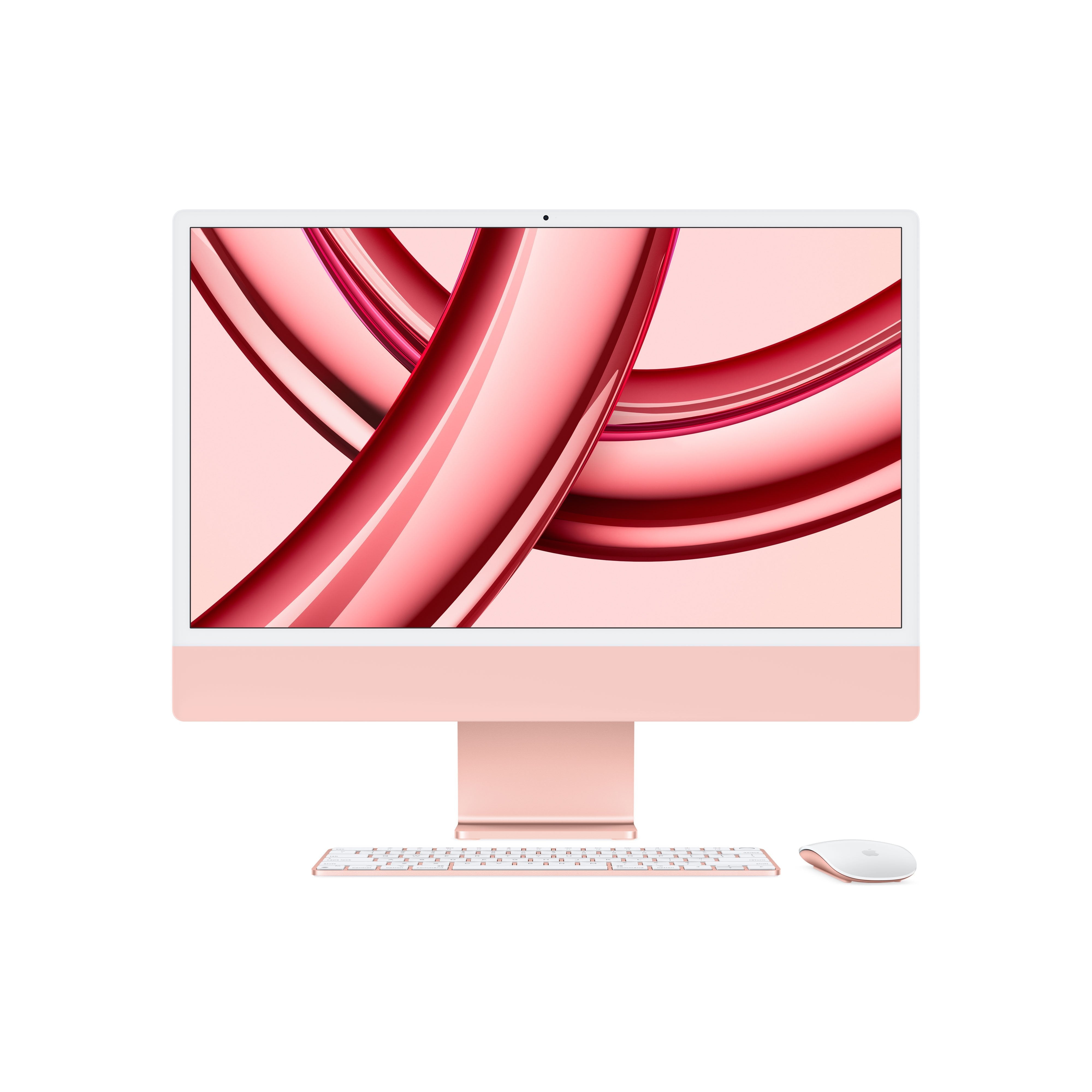 Apple Imac 59,62 Cm 24" M3 2023, Sistema Mac Rojo/Rosado, Macos, Alemán Mqrd3d/A