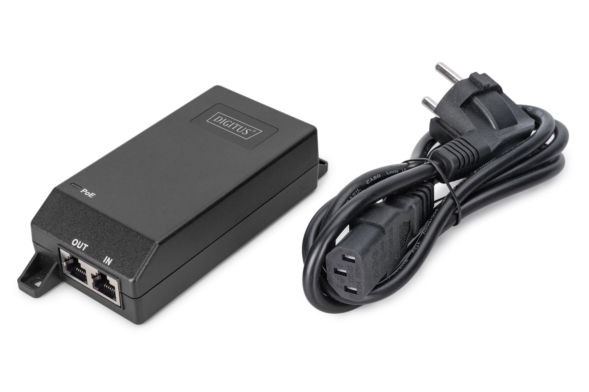 Digitus Gigabit Ethernet Poe+ Injektor 802.3at 30w