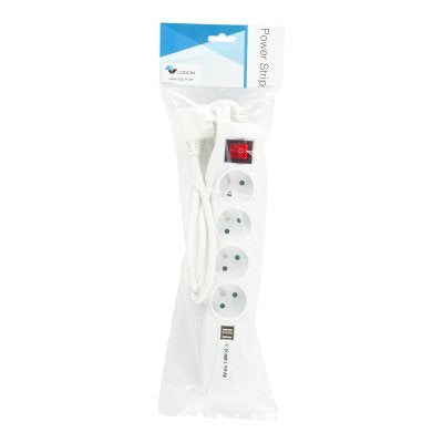 EAN 5420016851437 - LOGON LPS165 base múltiple 1,5 m 4 salidas AC Interior / exterior Blanco imagen 3