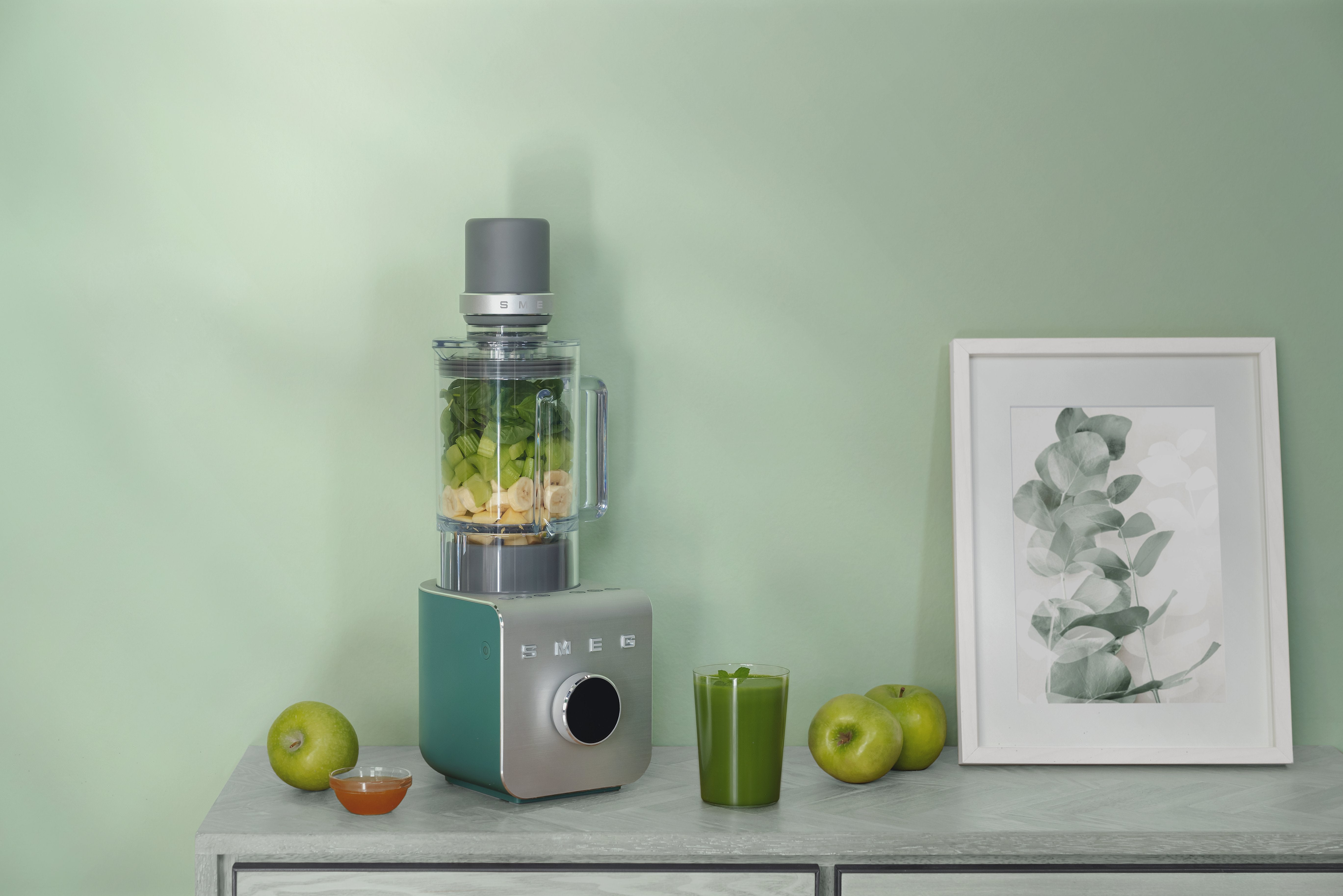 EAN 8017709333164 - Smeg BLC02EGMEU licuadora 1,5 L Batidora de vaso 1400 W Verde imagen 11