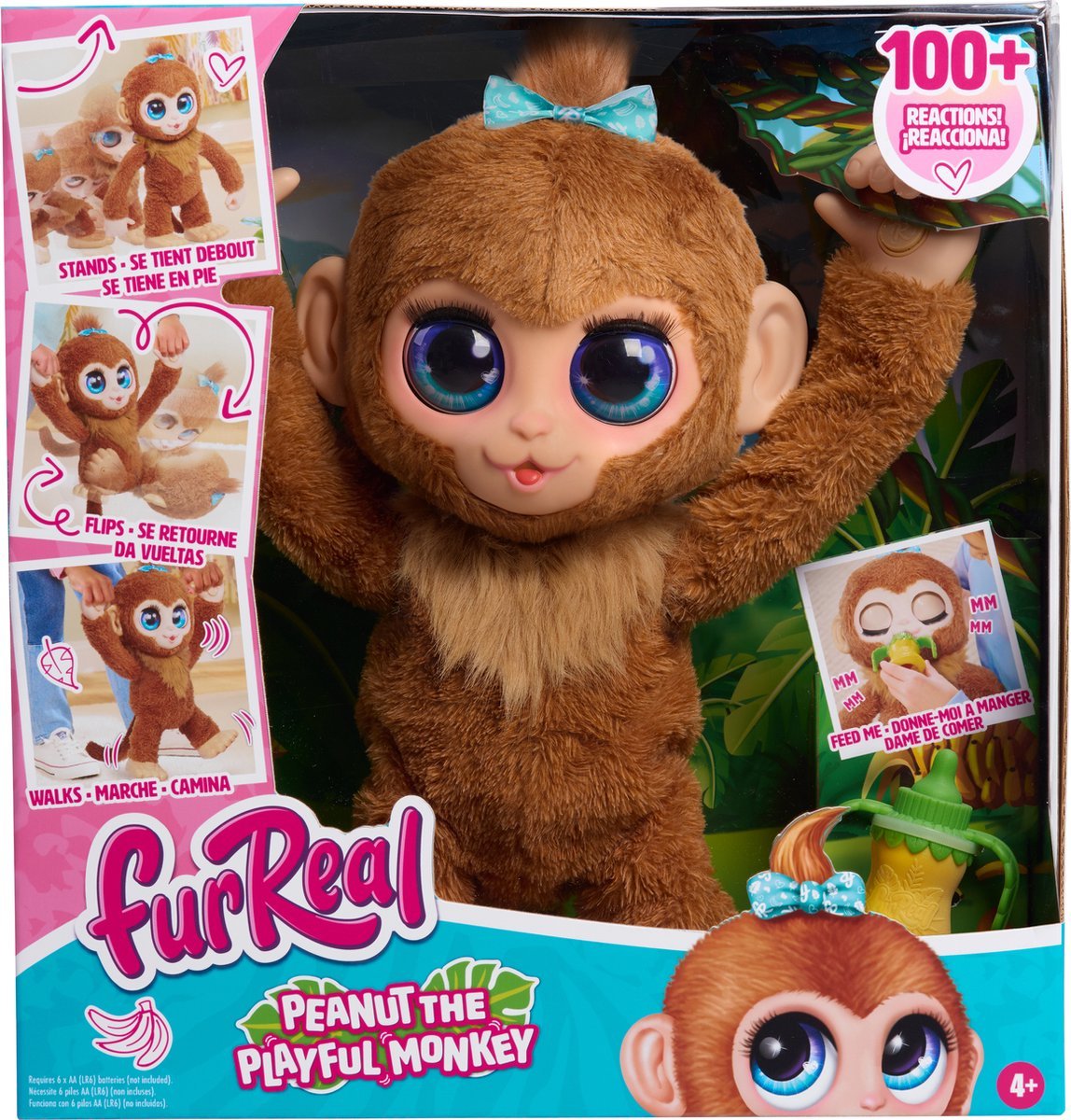 EAN 886144281136 - FurReal Peanut the playfull Monkey imagen 2