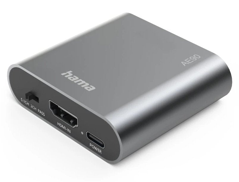 Hama Ae-90 - Extractor/Divisor De Audio Hdmi 4k