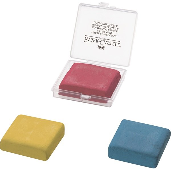 EAN 9556089009232 - Faber-Castell 127321 goma Azul, Rojo, Amarillo 3 pieza(s) imagen 1