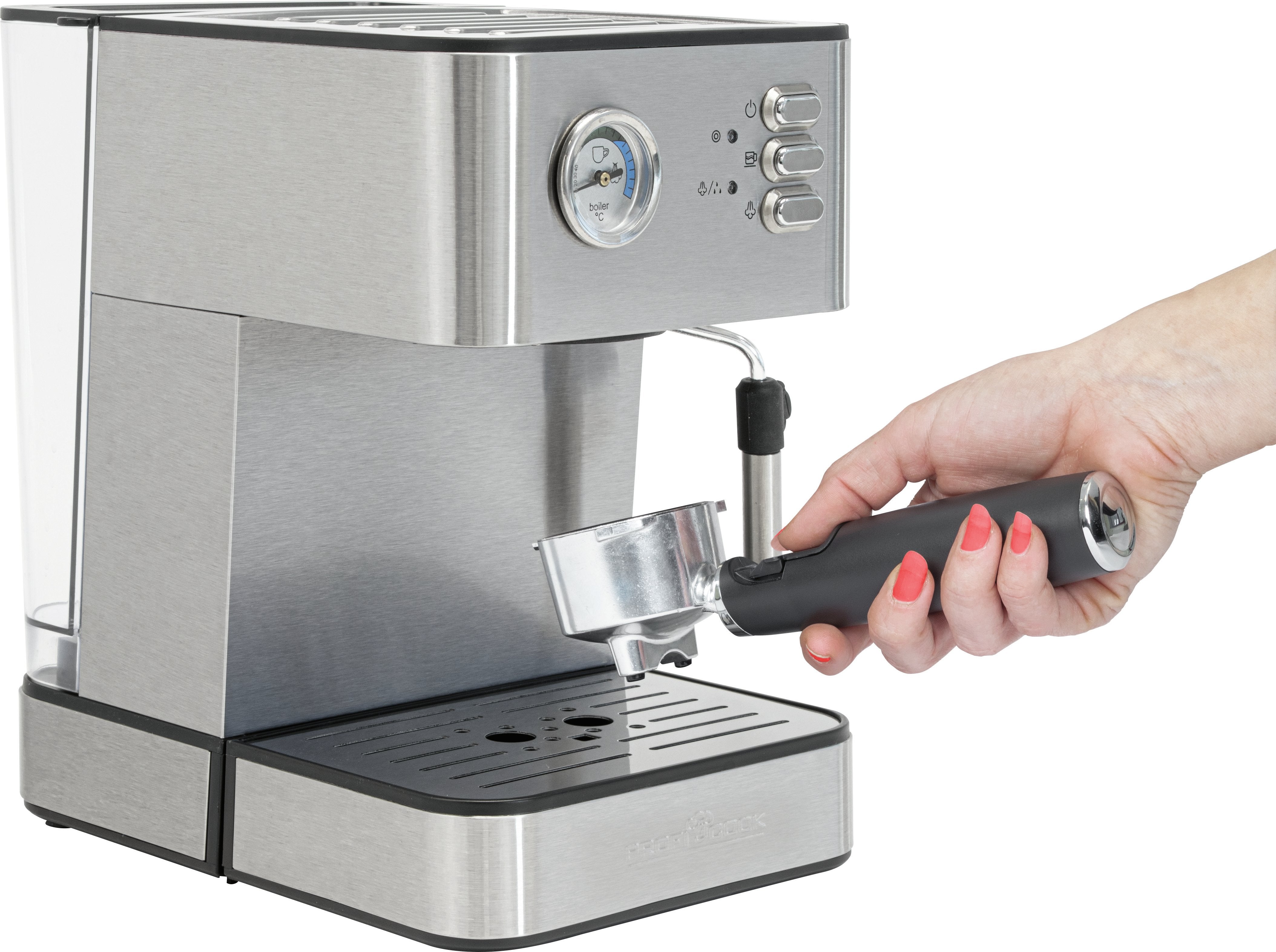 Cafetera Proficook Es 1209 (20 Bar - Café Molido)