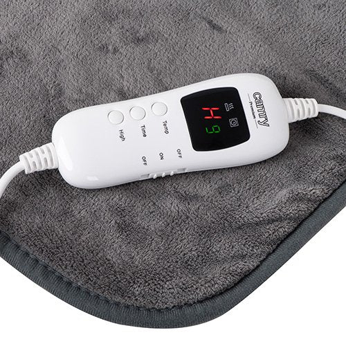 Manta Eléctrica Camry Cr 7434 Con Temporizador, Polar Coral De Doble Cara Súper Suave, 160x180cm