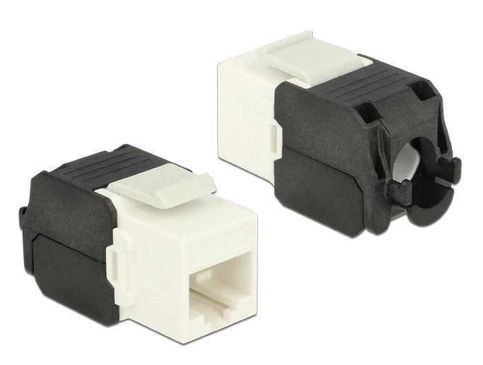 Keystone Modul Rj45 Buchse > Lsa Cat.6a Utp Weiss