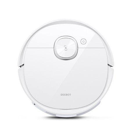 Robot Aspirador Ecovacs Deebot Ozmo T9+ Blanco Con Estación De Vaciado Automático
