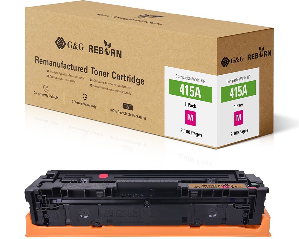 G&G Reborn-Toner Compatible Con Hp 415a/ W2033a