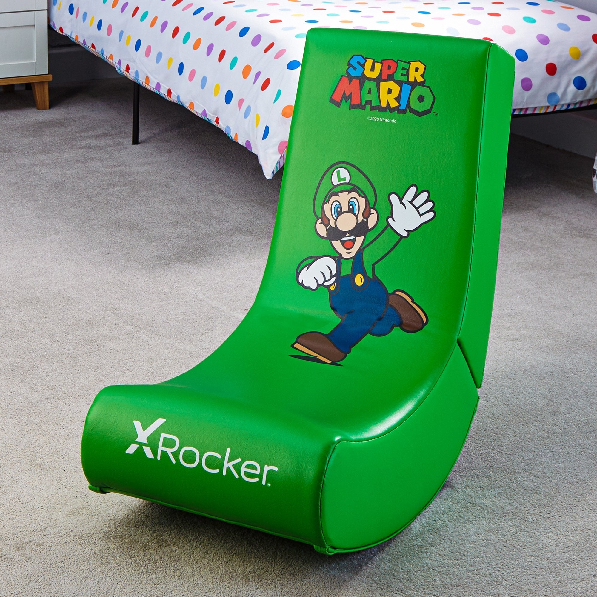 X Rocker - Super Mario Video Gaming Silla Luigi Joy Edition