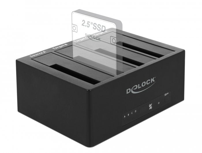 Delock Usb 3.0 Dockingstation Para 4 X Sata Hdd / Ssd Con Klon Funktion
