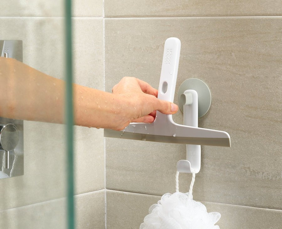 EAN 5028420003963 - Joseph Joseph EasyStore Rasqueta de ducha con una cuchilla Blanco imagen 4