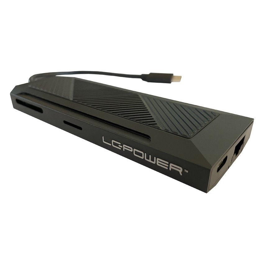 Lc-Power Hub Lc-Hub-C-Multi-6-Rgb Black