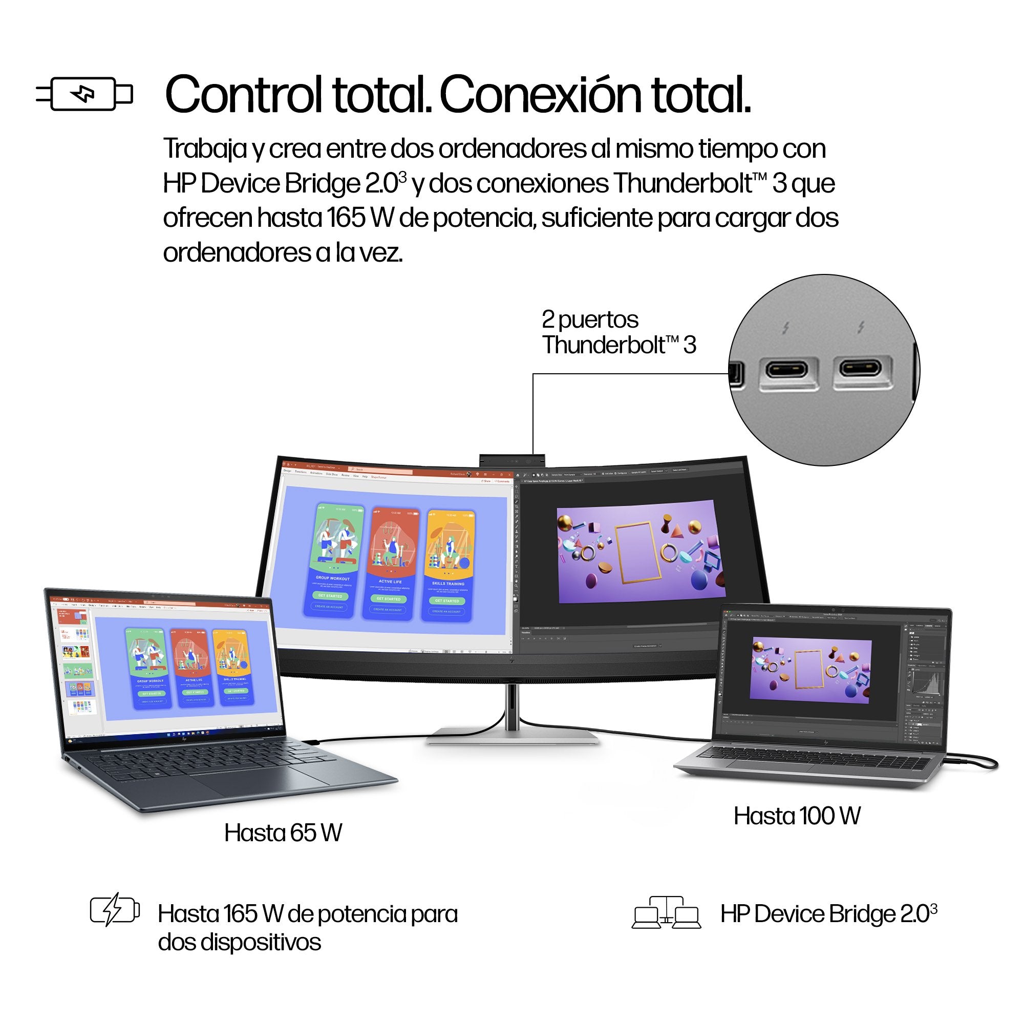EAN 5715063476710 - HP Series 7 Pro 740pm pantalla para PC 100,8 cm (39.7") 5120 x 2160 Pixeles WUHD LCD Gris imagen 6
